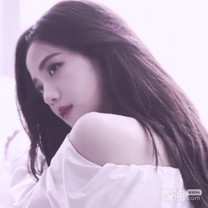 简洁佛系微信女头