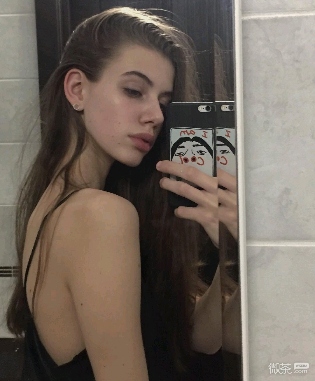 微信复古清新欧美女头