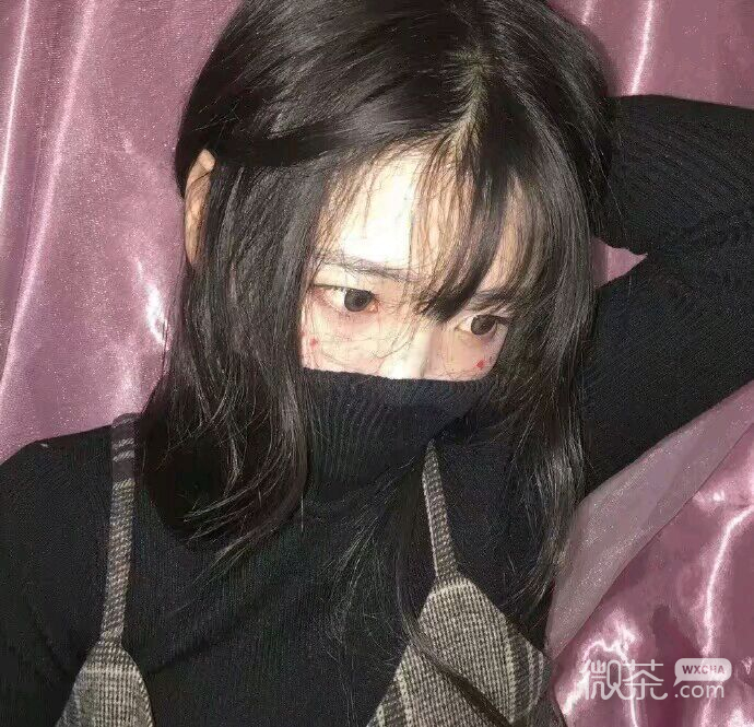 唯美清新微信女头