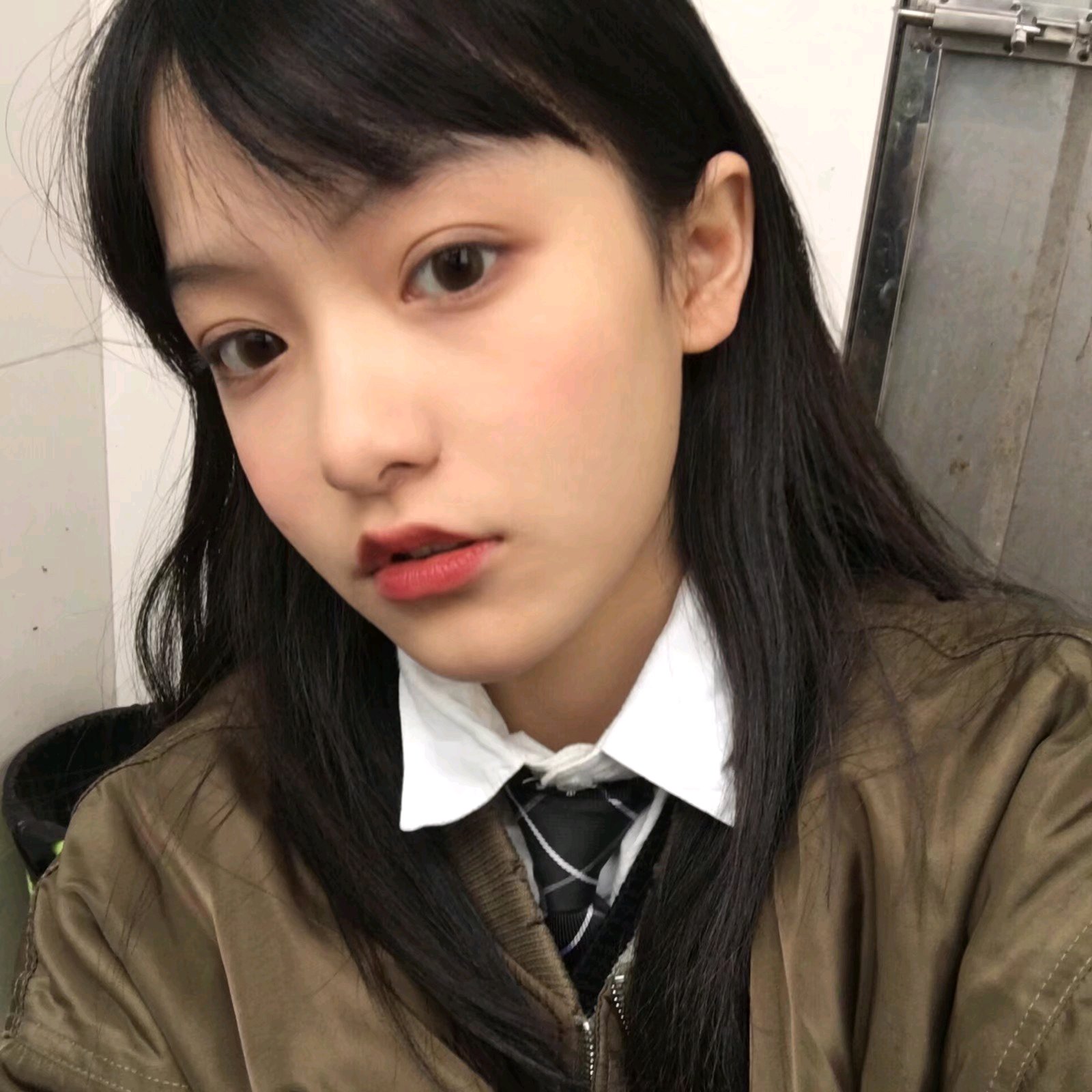 微信清纯洒脱时尚女头