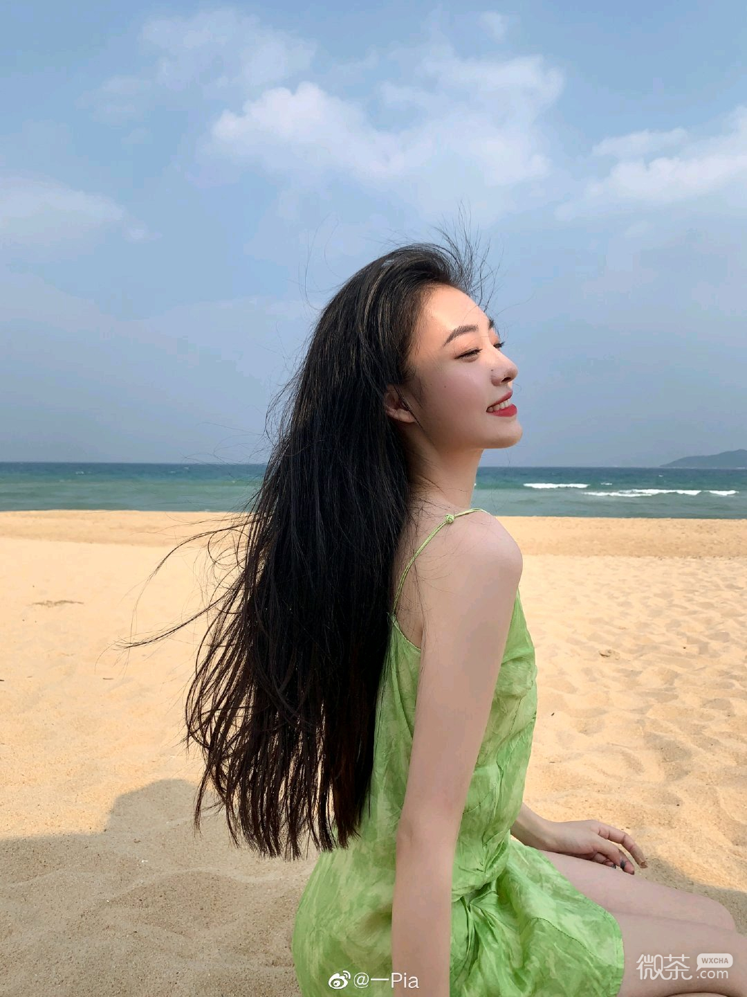 唯美清新微信女头