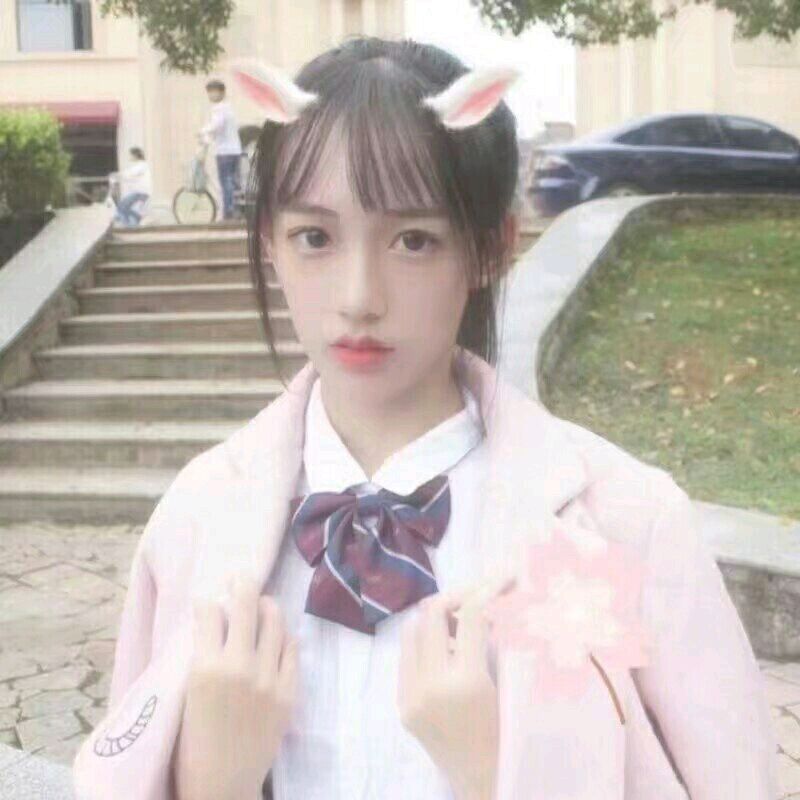 唯美清新微信女头