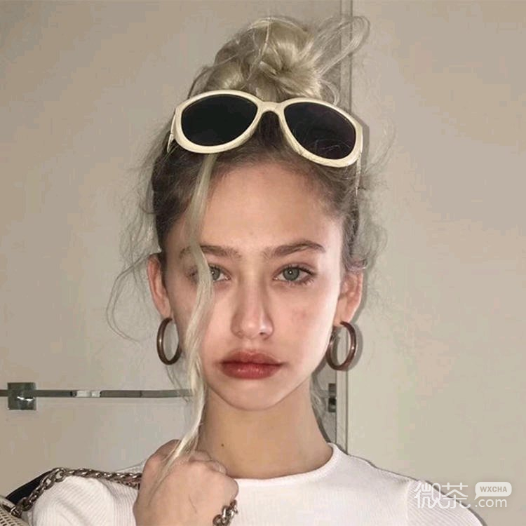微信复古清新欧美女头