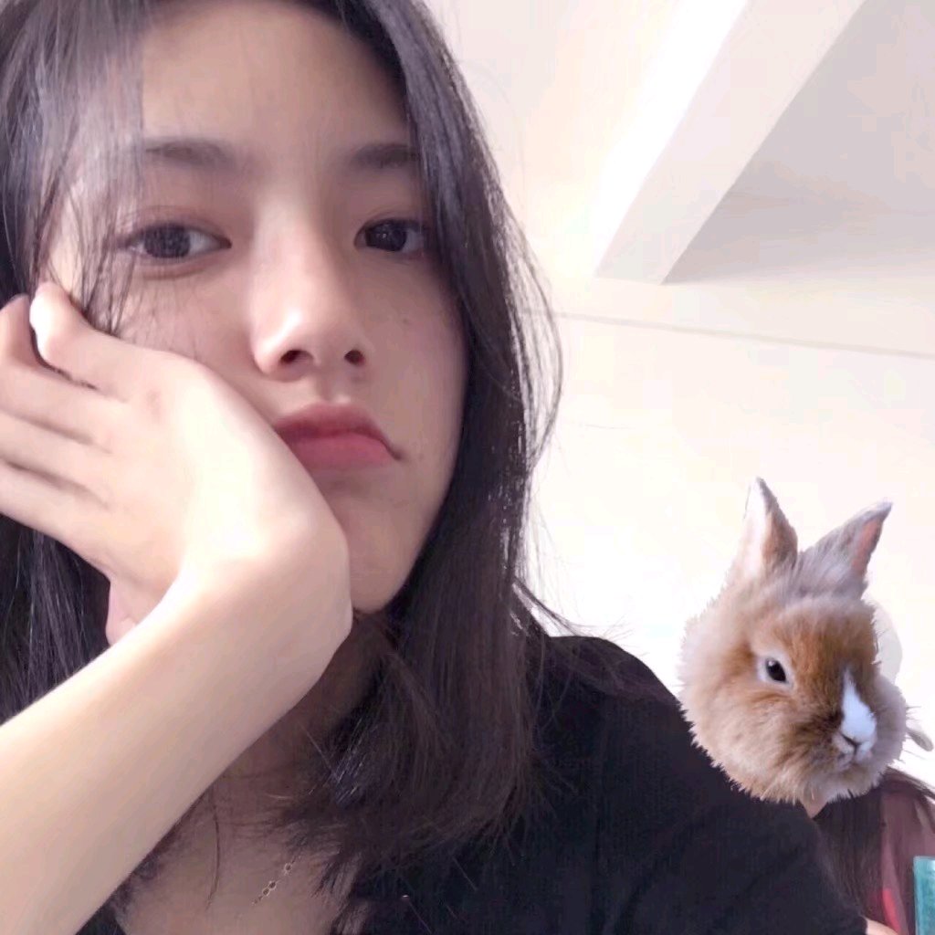 微信清纯洒脱时尚女头