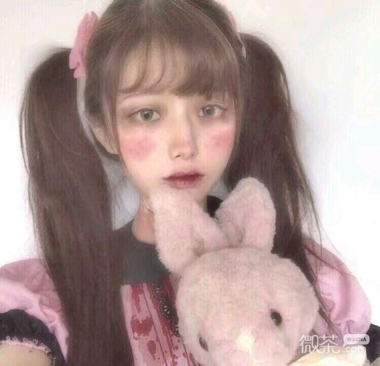 唯美清新微信女头
