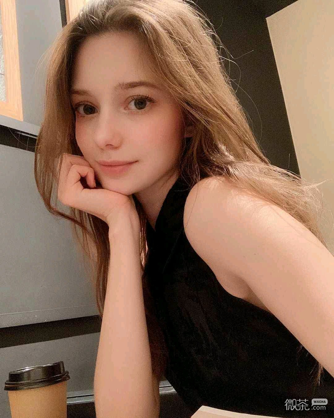 微信清新可爱欧美女头