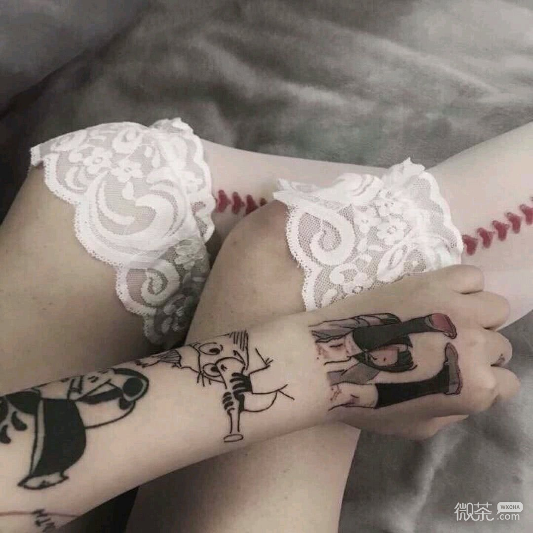 唯美清新微信女头
