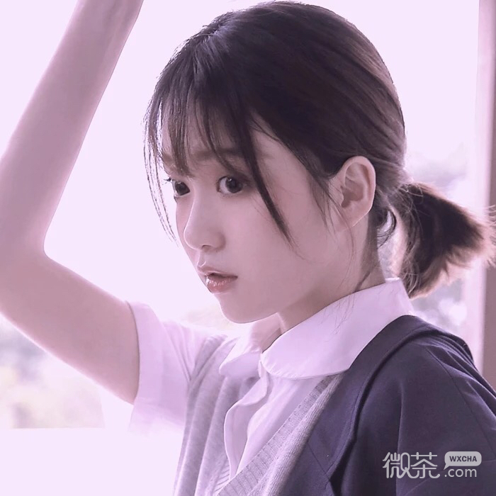 微信可爱文艺清新女头