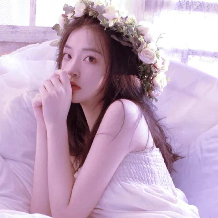 微信可爱文艺清新女头