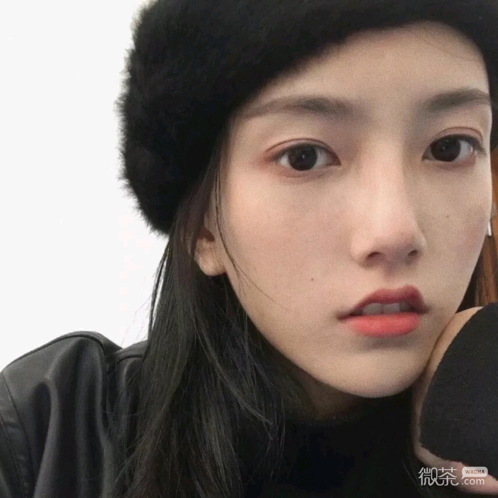 微信粉色系清新可爱女头