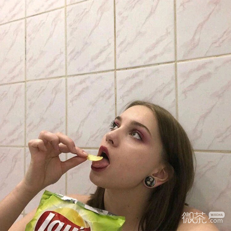 微信复古清新欧美女头