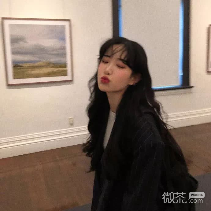 微信粉色系清新可爱女头