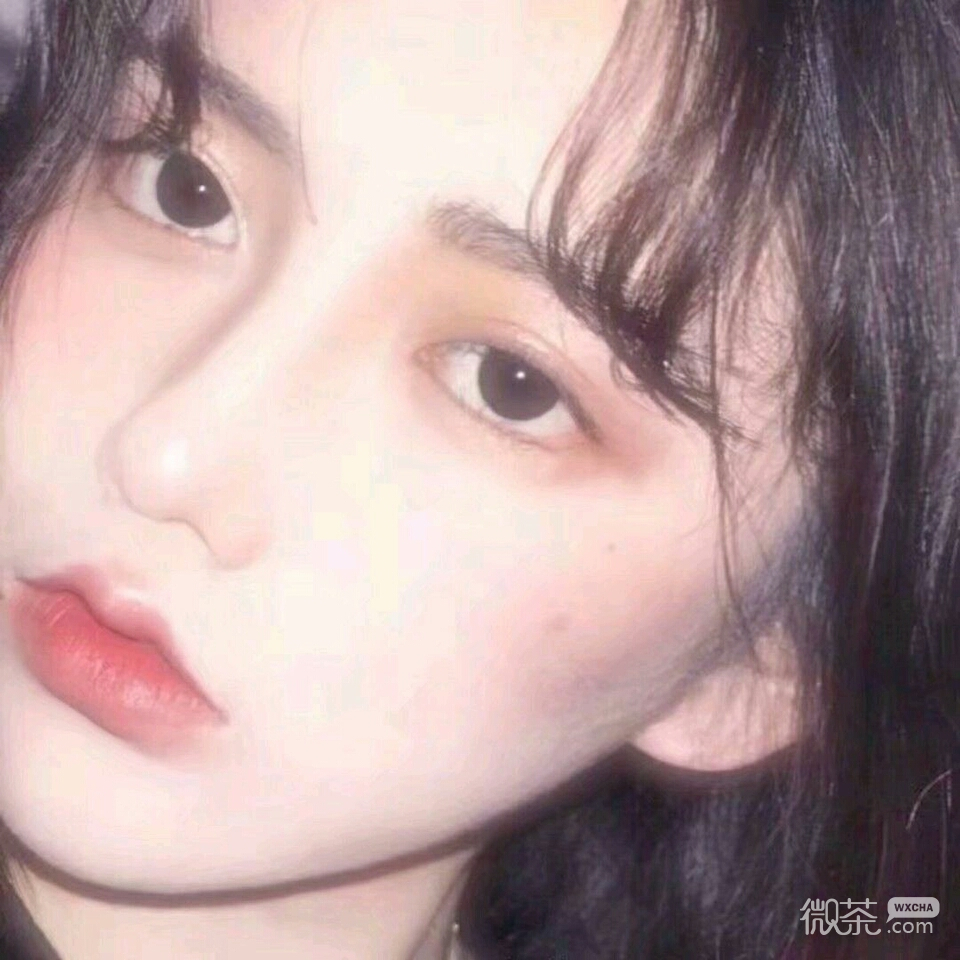 微信复古清纯气质女头