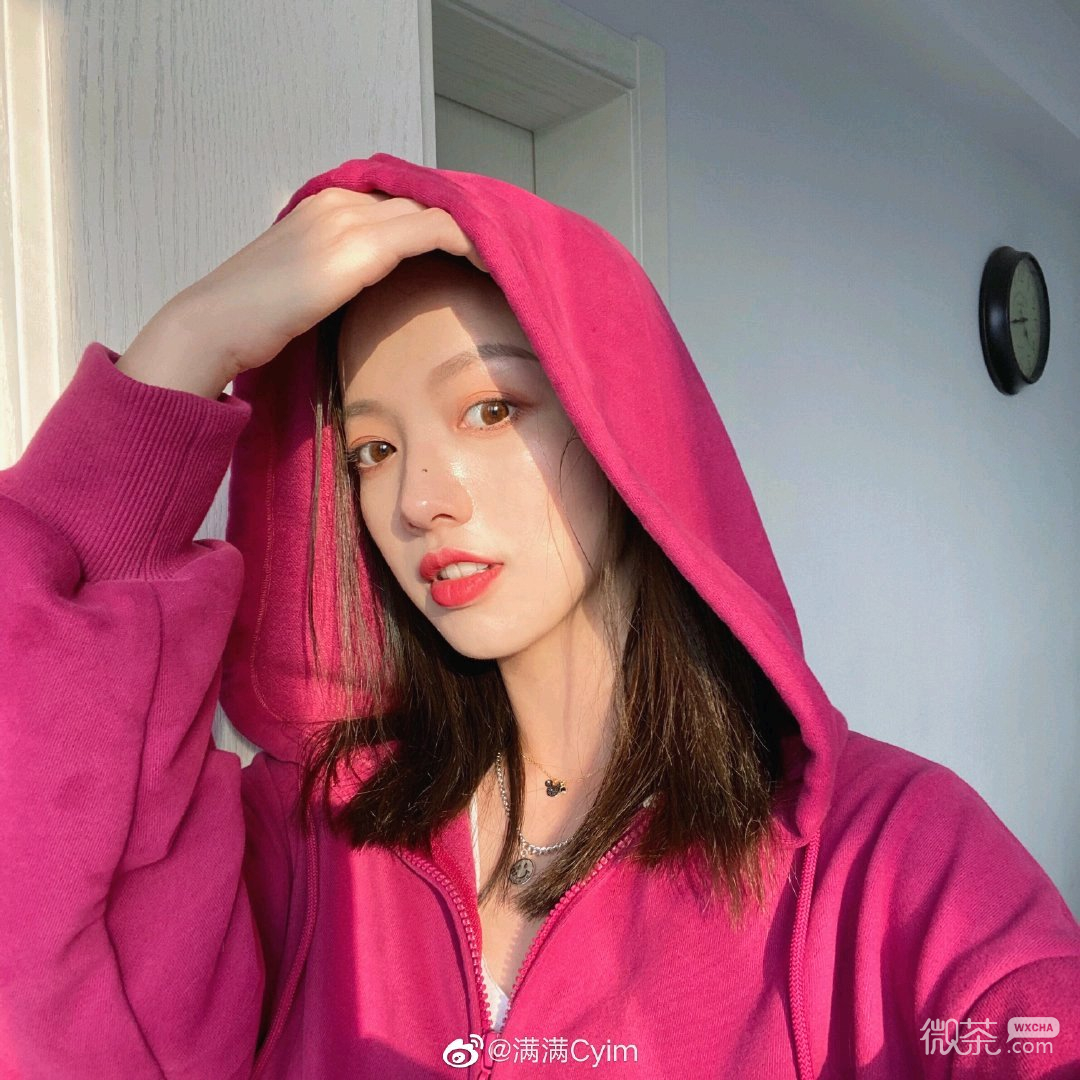 唯美清新微信女头