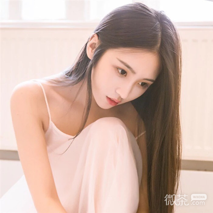 微信可爱文艺清新女头