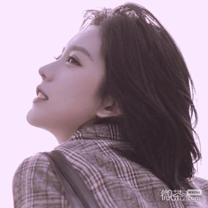 微信可爱文艺清新女头