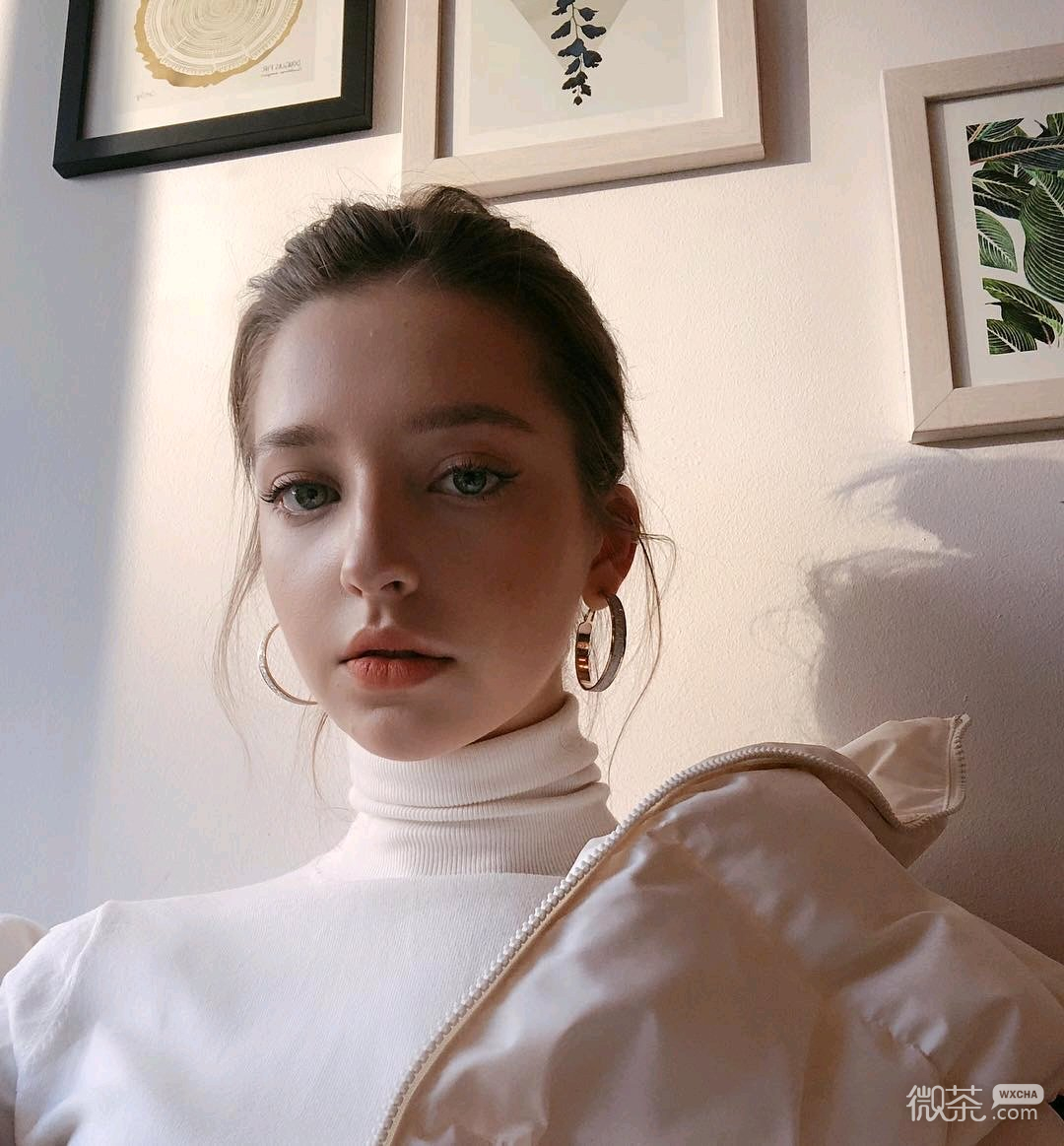 微信复古清新欧美女头