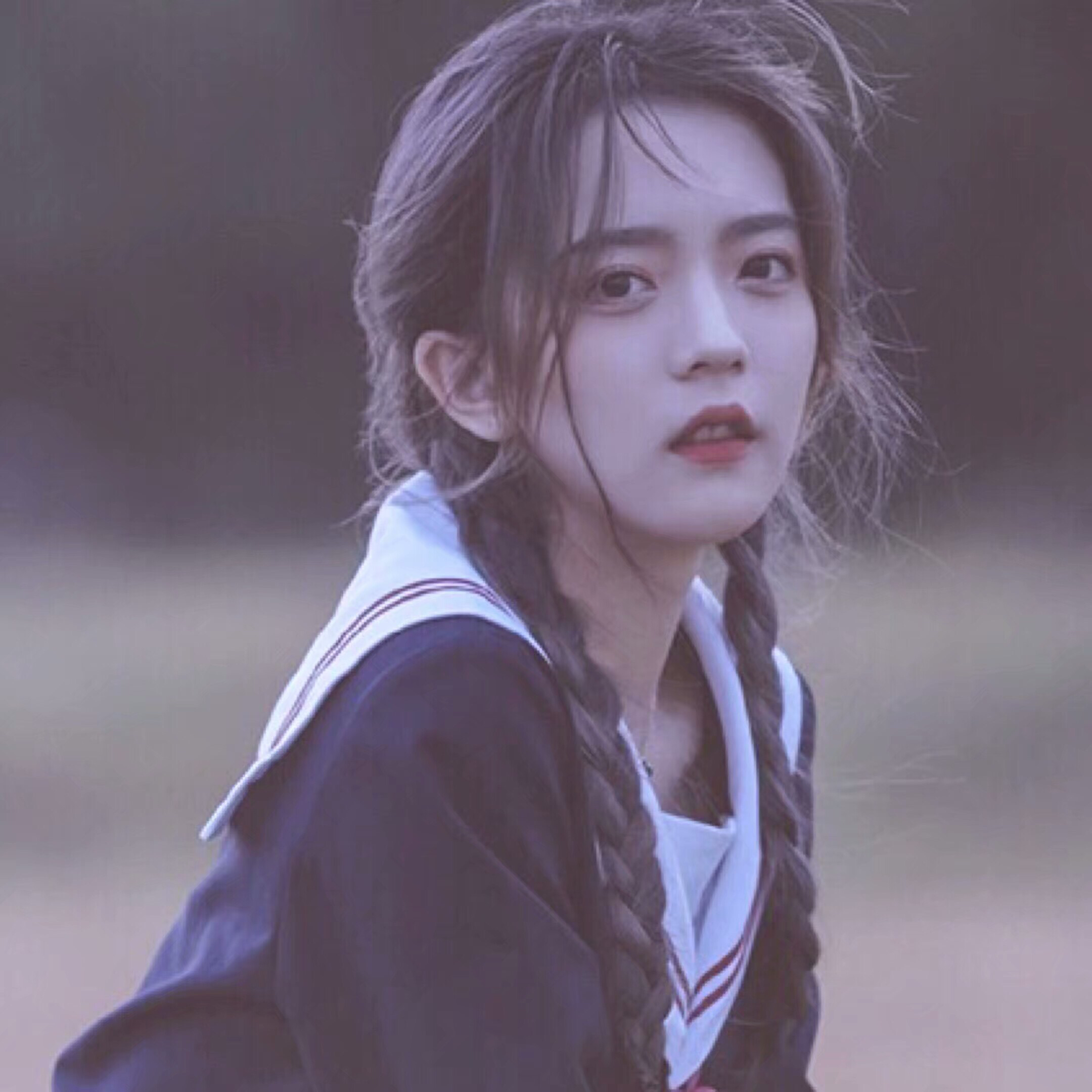 微信可爱文艺清新女头