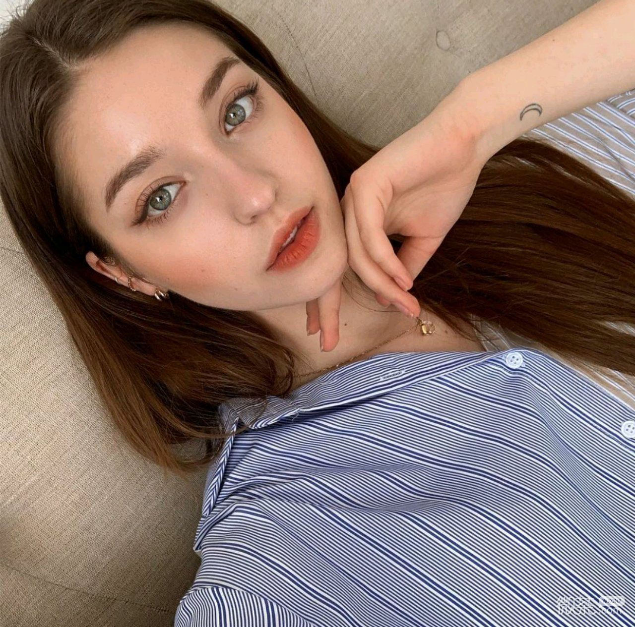微信清新可爱欧美女头
