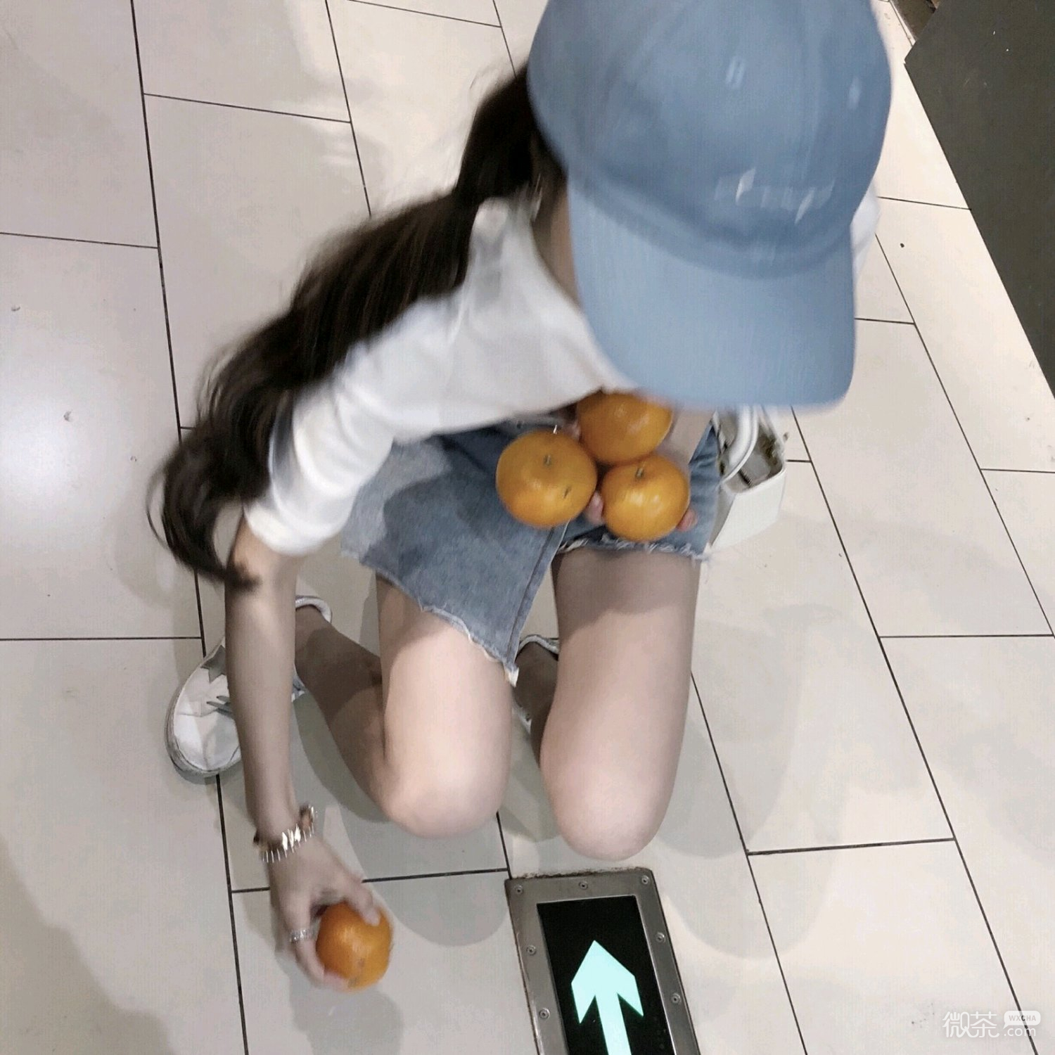 微信阳光温馨好看女头