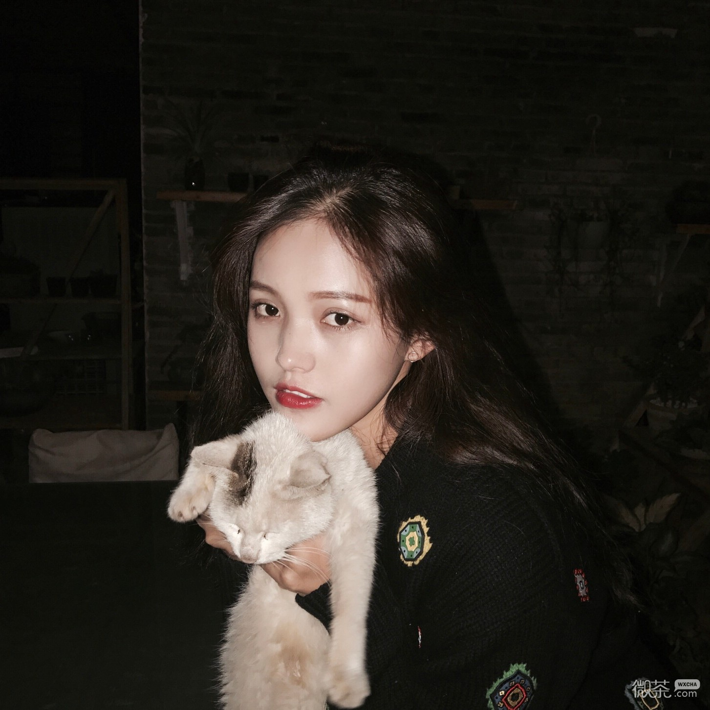 纯洁干练长发女头