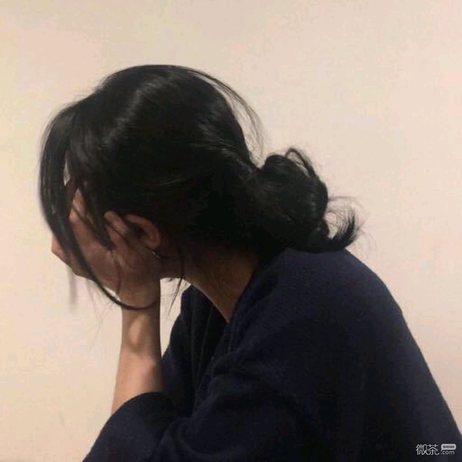 微信阳光温馨好看女头