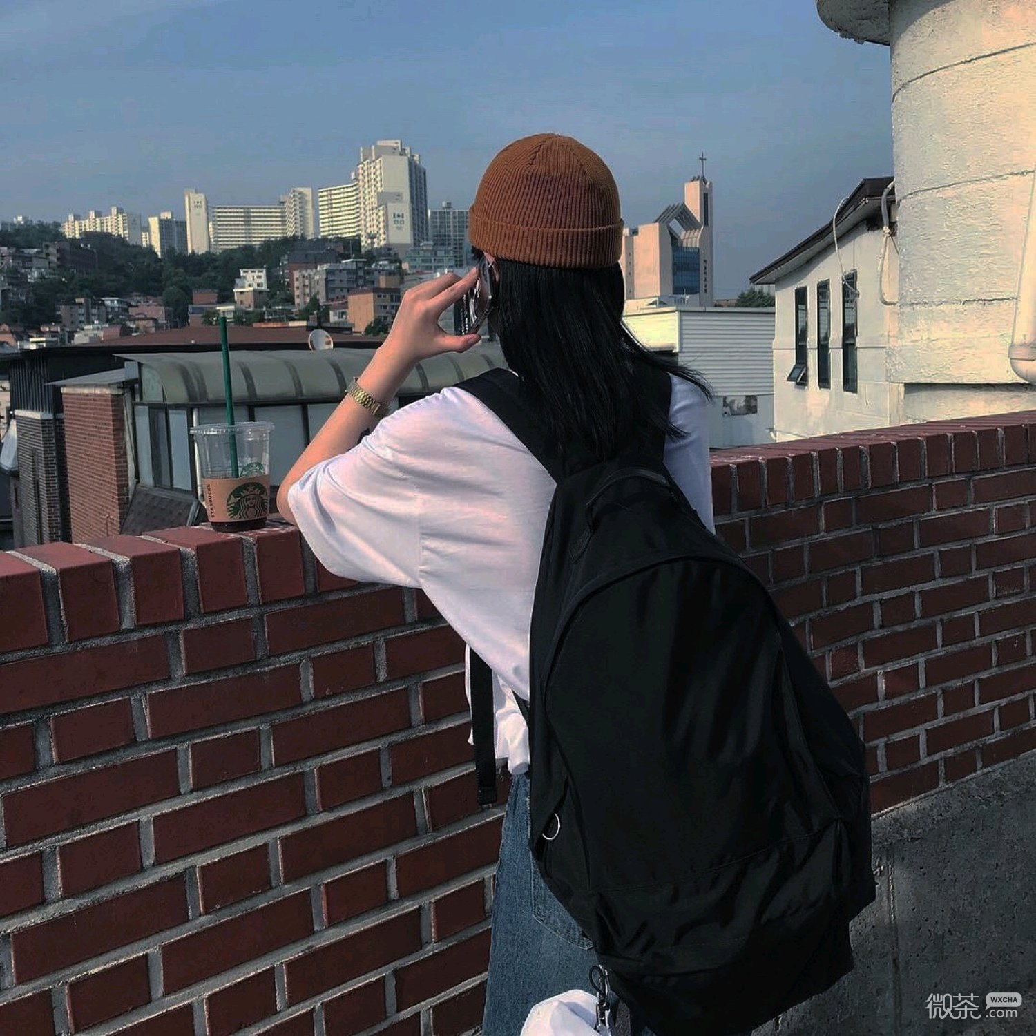 微信深沉可爱女头
