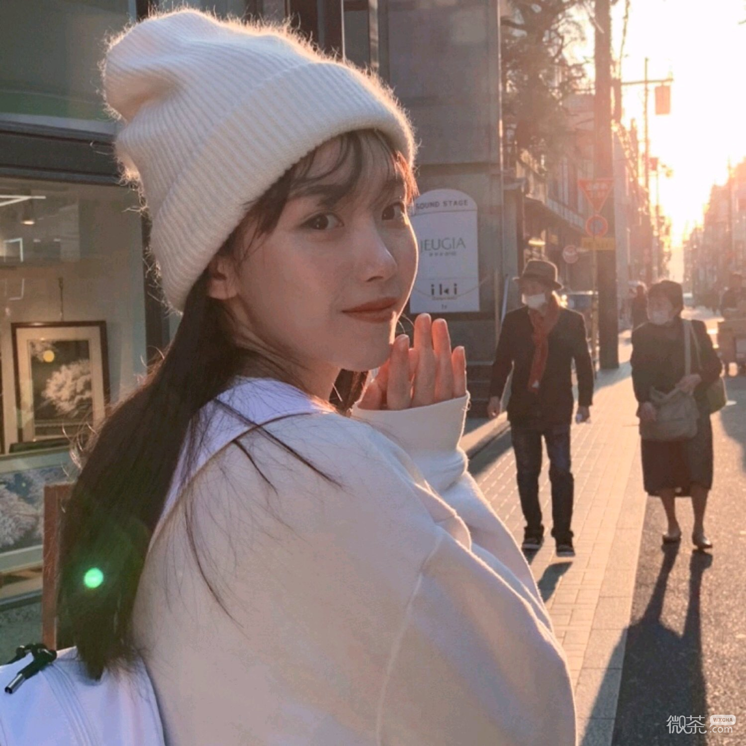 微信深沉可爱女头