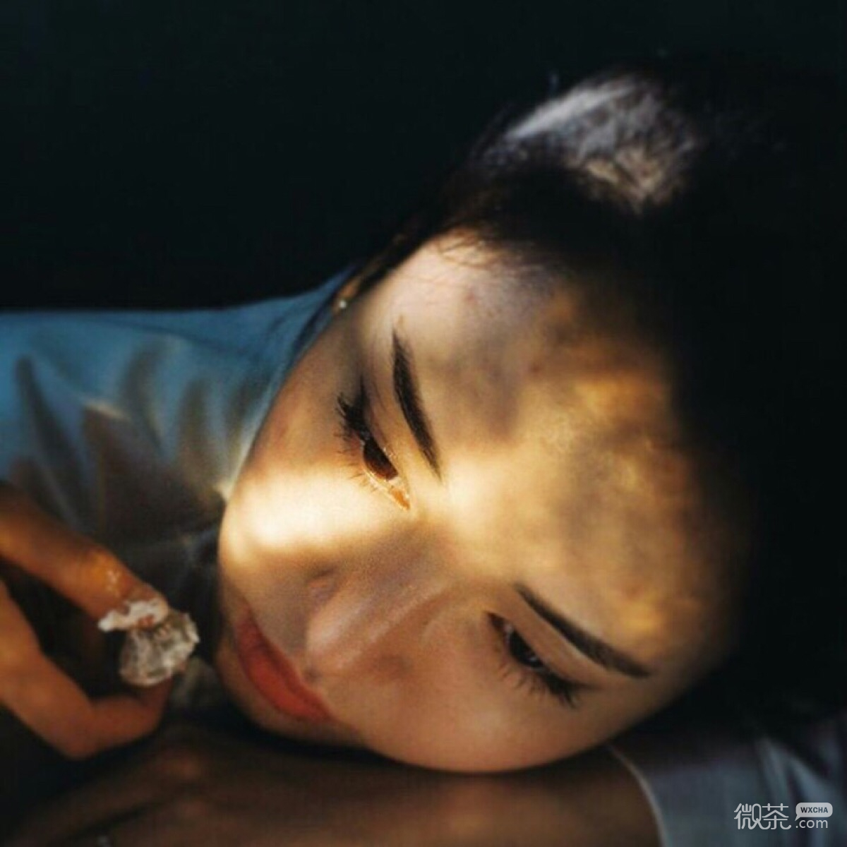 清新简洁激萌微信女头