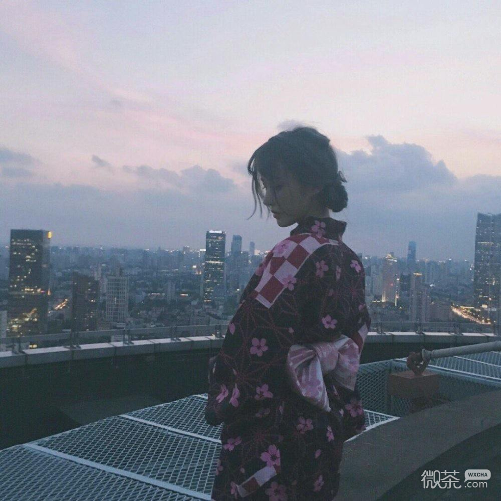 清新简洁激萌微信女头