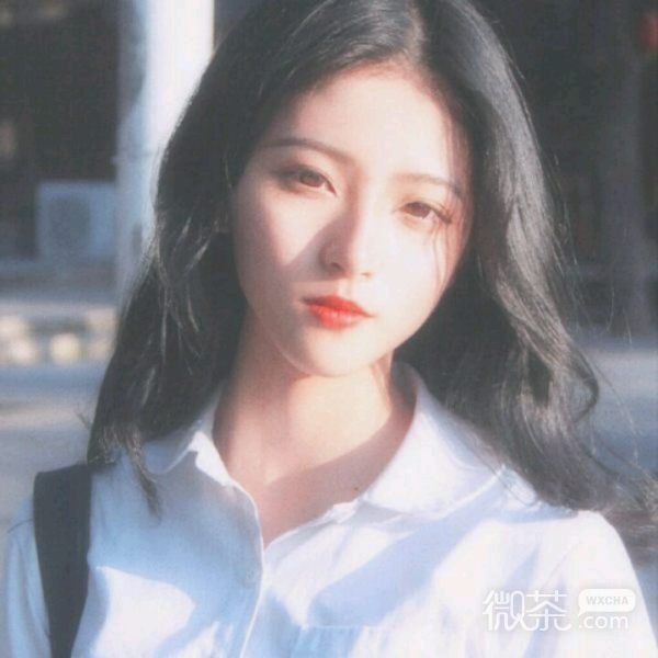微信洒脱高颜值长发女头