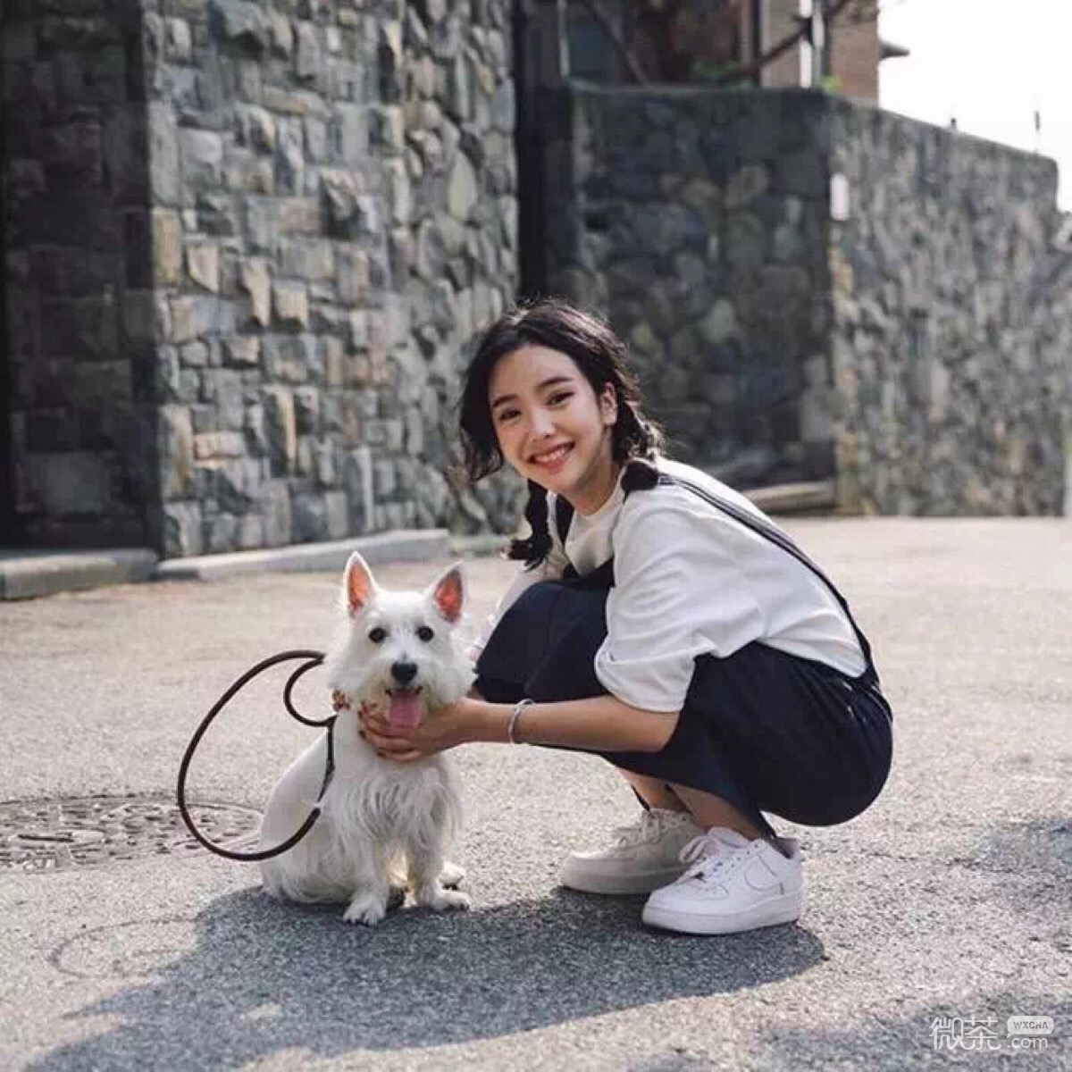 微信洒脱高颜值长发女头