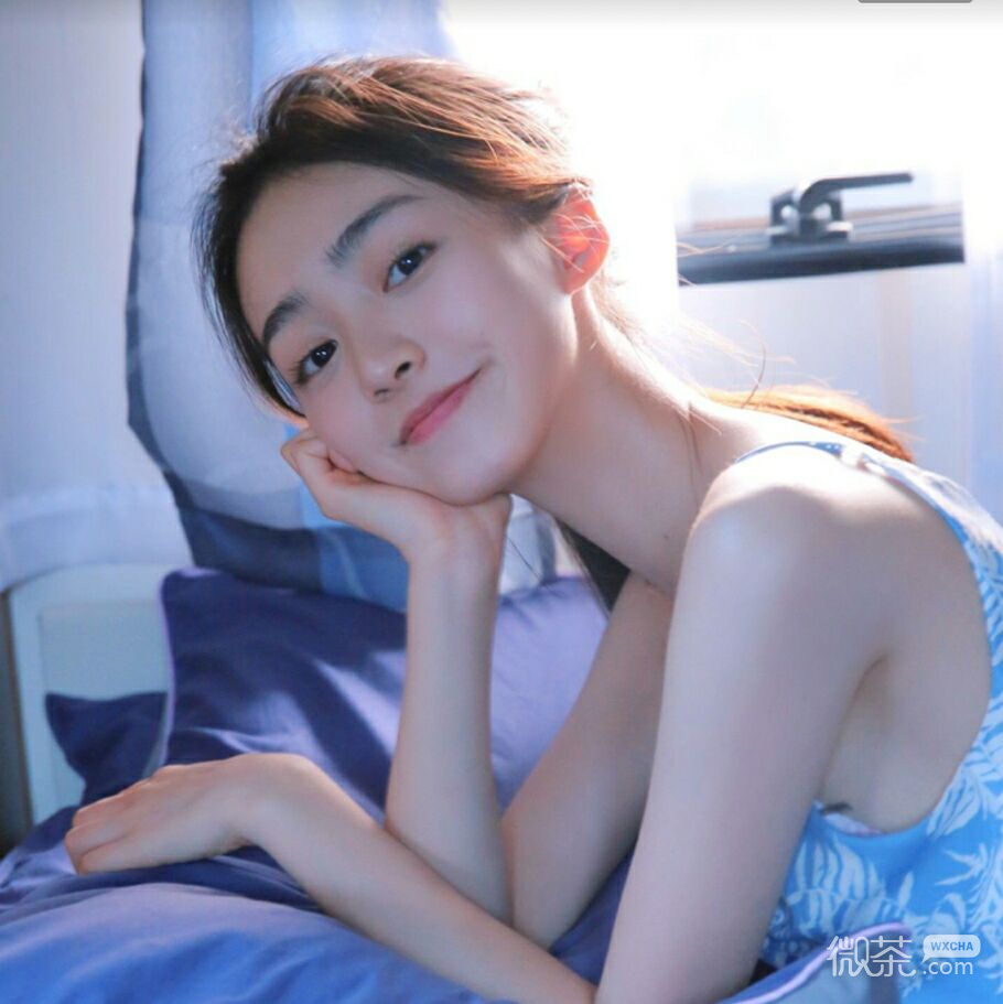 清新简洁激萌微信女头