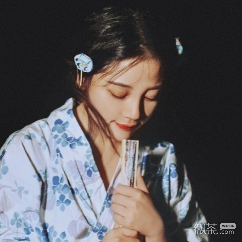 微信小清新女神范女头