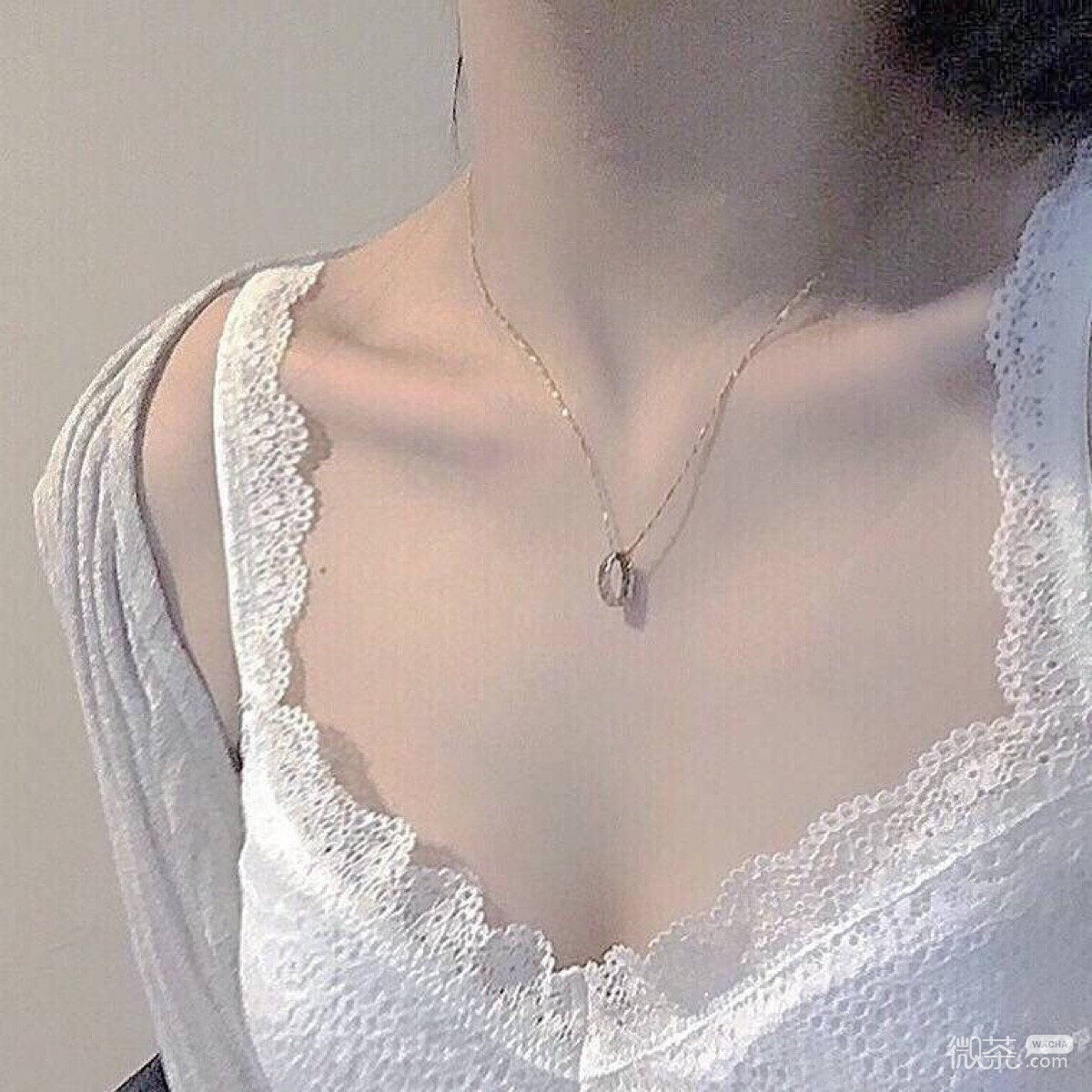 微信洒脱高颜值长发女头