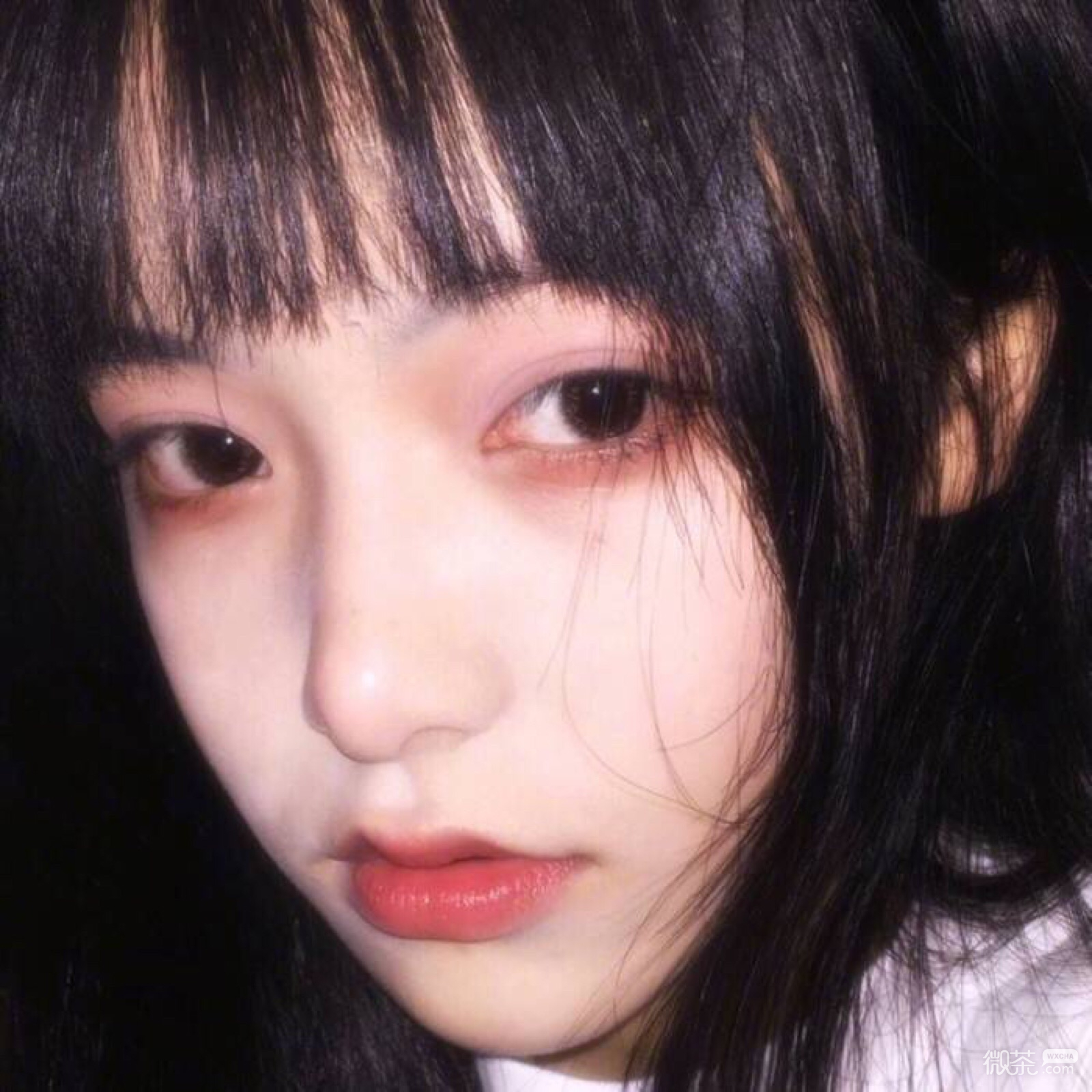 微信小清新女神范女头