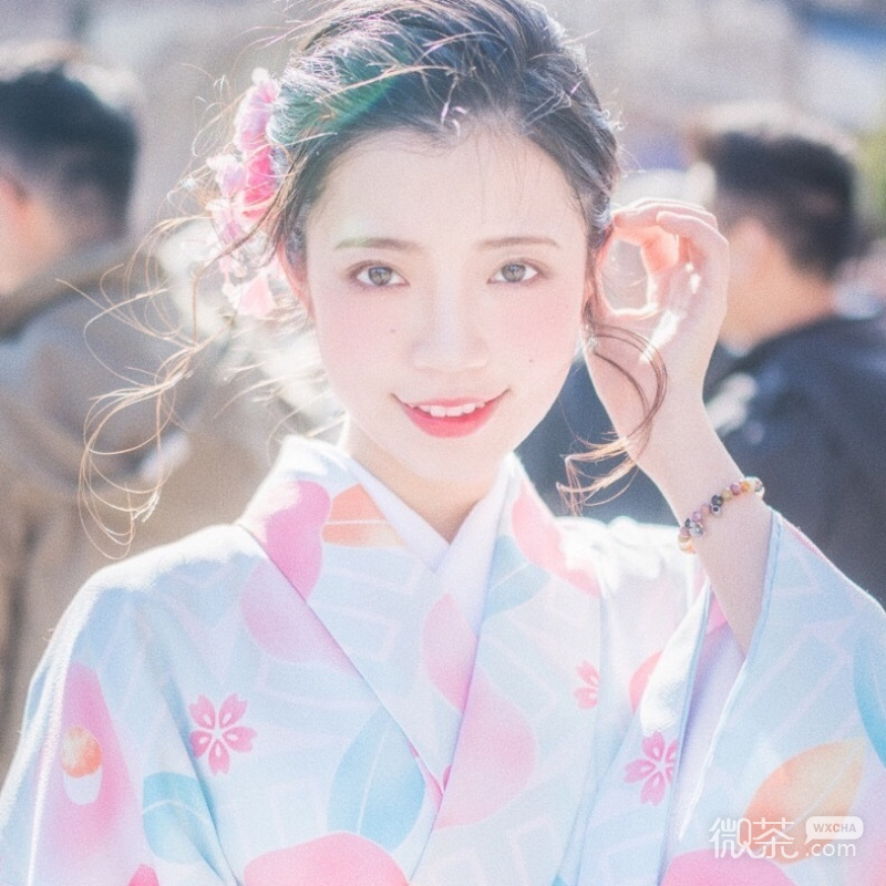微信小清新女神范女头