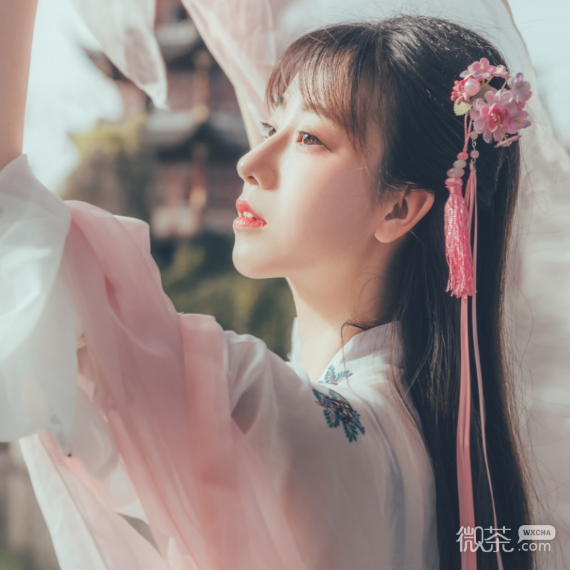 微信可爱文艺寂寞女头