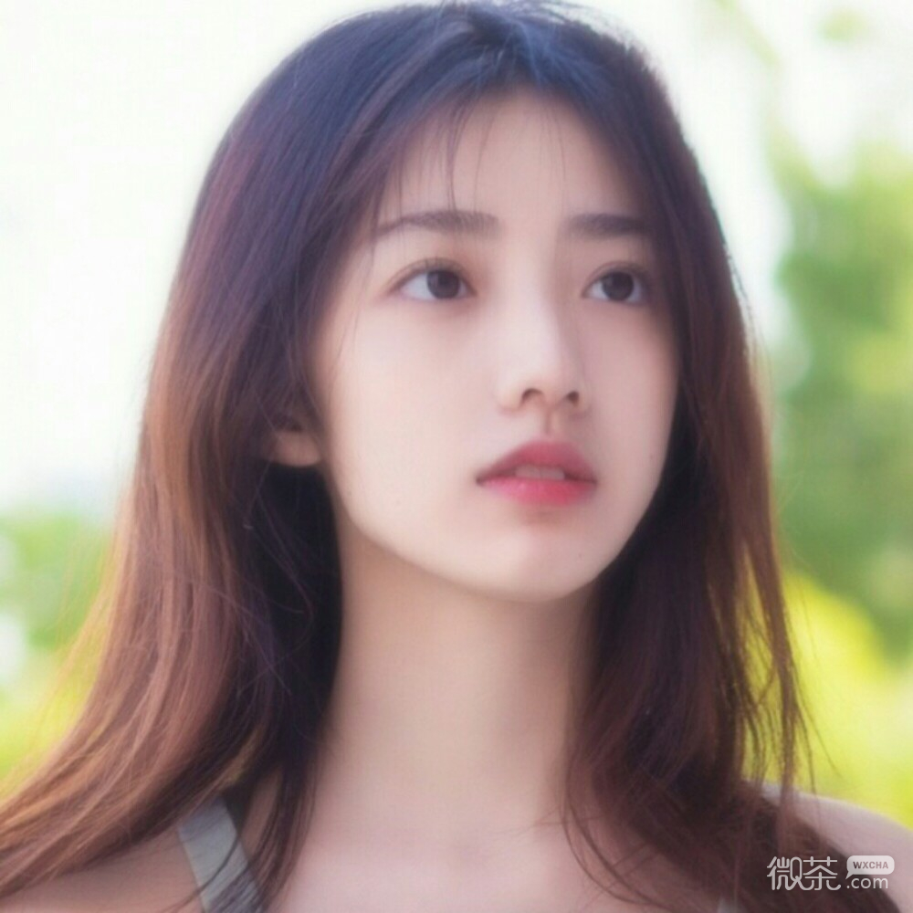 微信小清新女神范女头