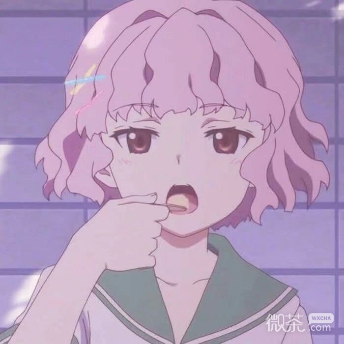 微信可爱萝莉二次元女头