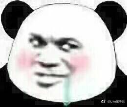 有点怕微信恶搞熊猫头斗图表情包