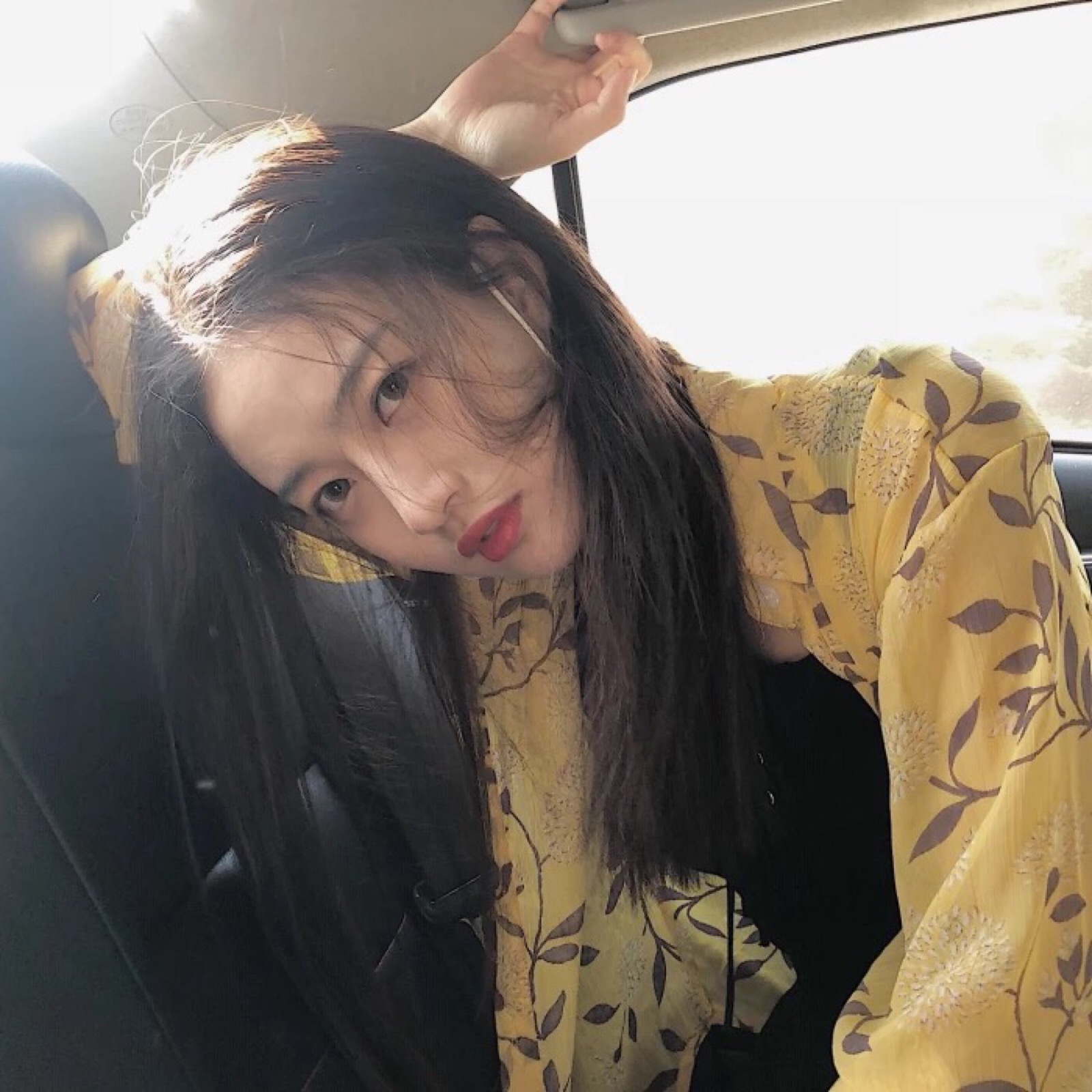 潮流清新好看微信女头