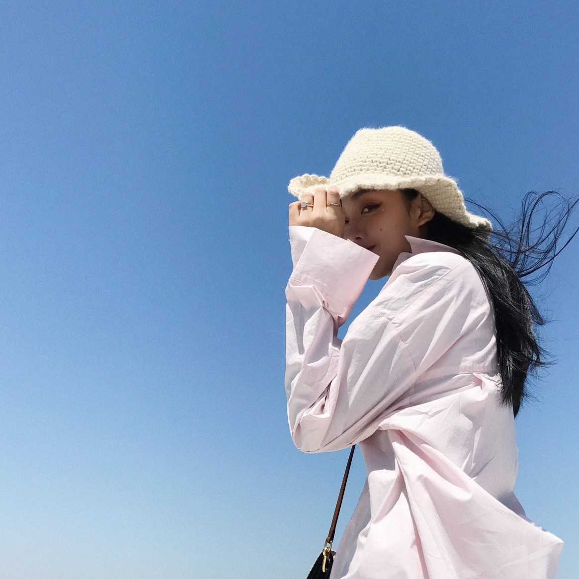 微信潮流霸气御姐长发女头