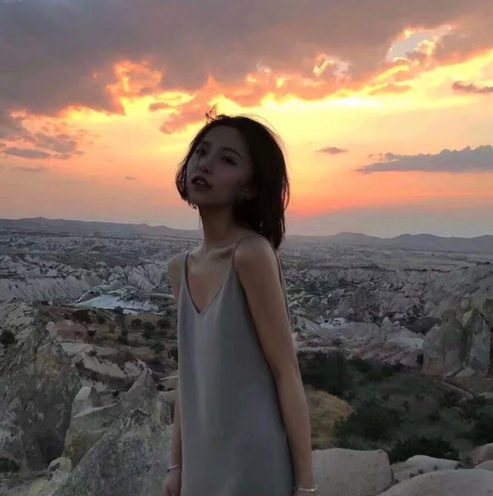 潮流清新好看微信女头