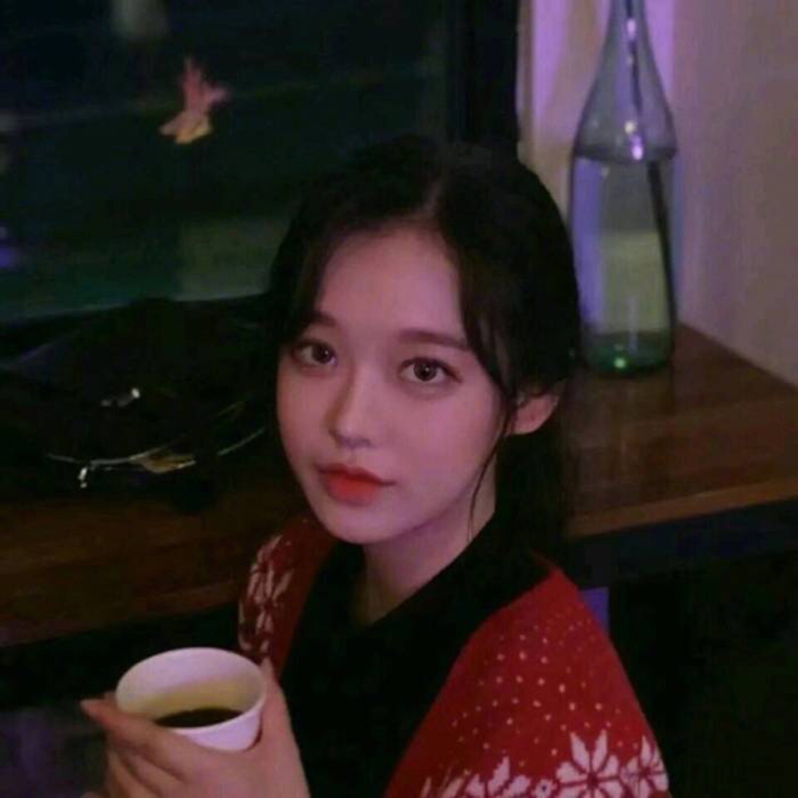 微信潮流霸气御姐长发女头