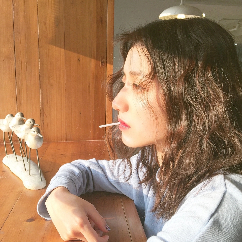 潮流清新好看微信女头