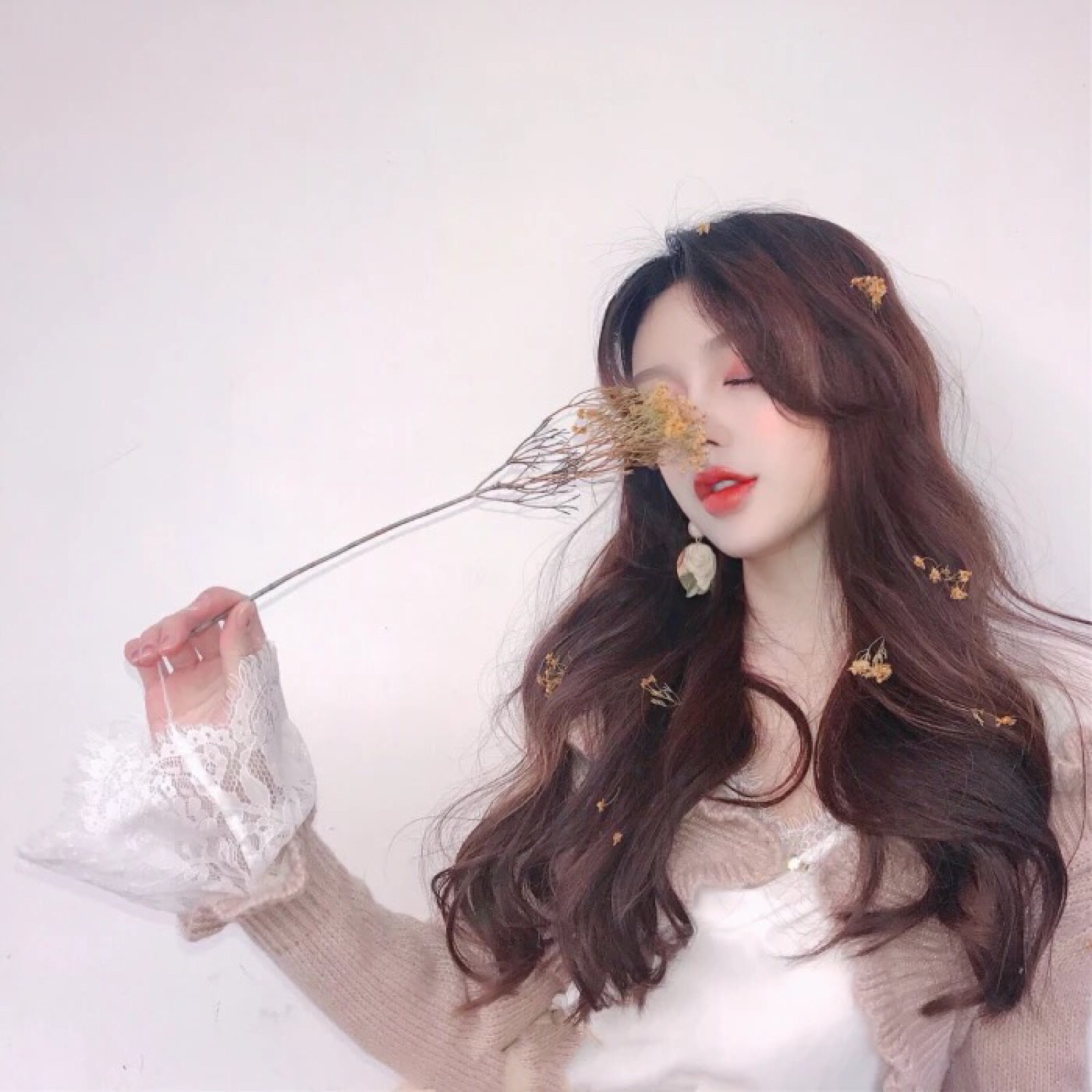 潮流清新好看微信女头