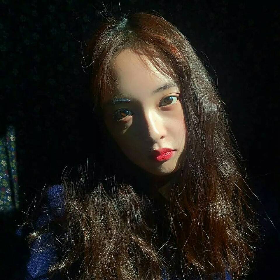 潮流清新好看微信女头