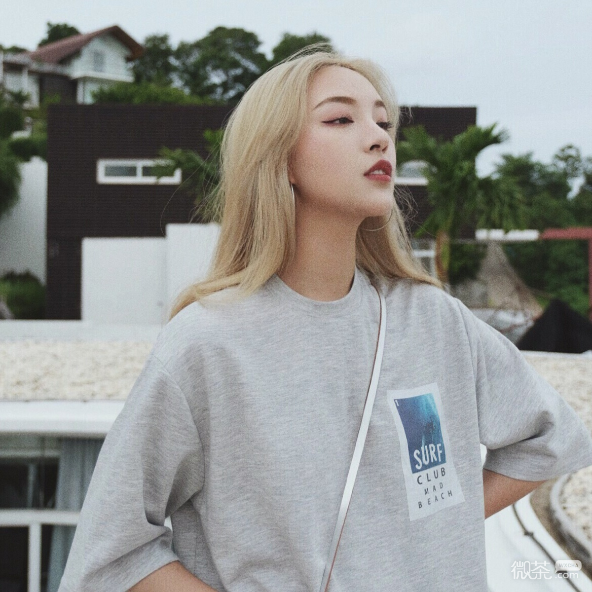 微信潮流霸气御姐长发女头