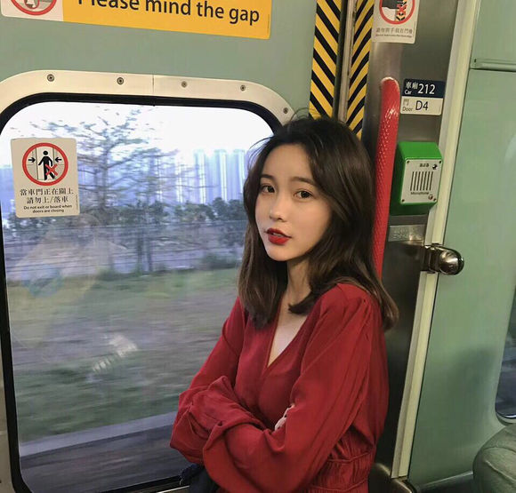 潮流清新好看微信女头